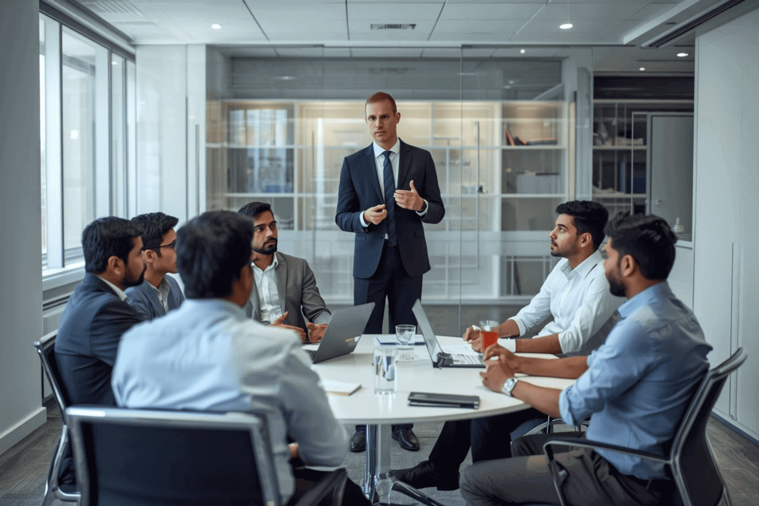 Executive business meeting